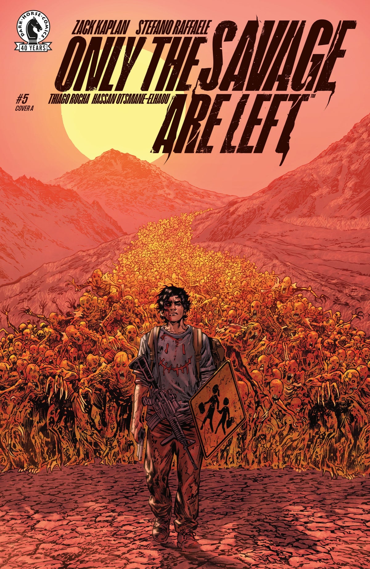 Only the Savage Are Left #5 Cover A – Stefano Raffaele