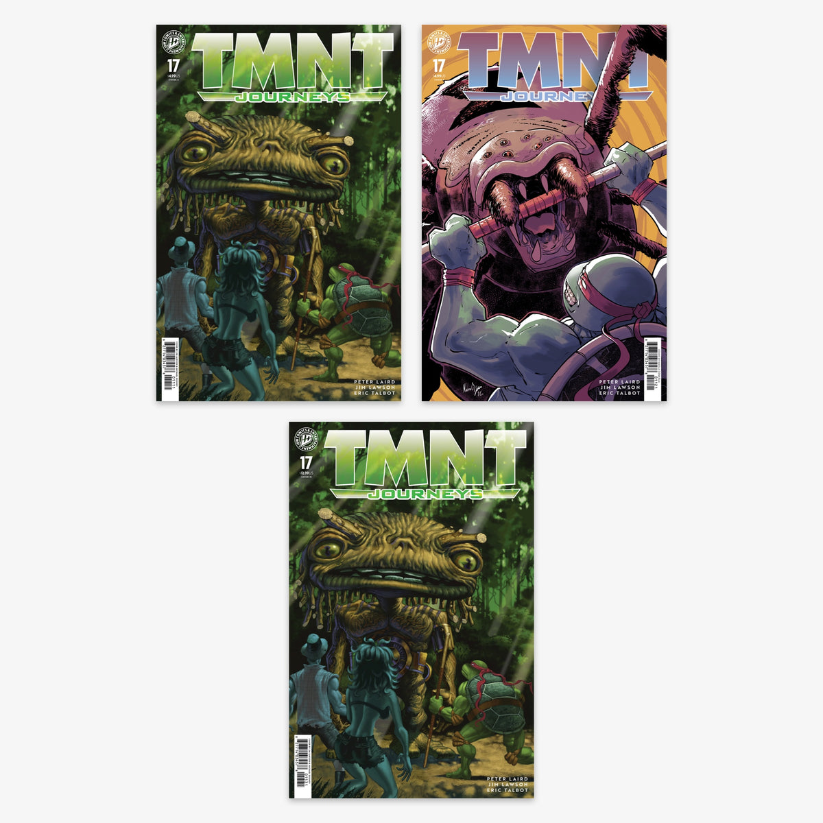 TMNT: Journeys #17 Bundle – Covers A–C (incl. Ratio Incentives)