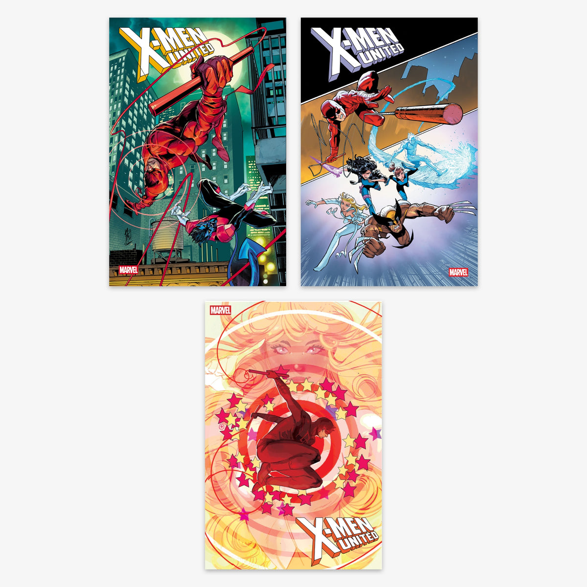 X-Men United #10 Bundle – Covers A–C (incl. Ratio Incentives)