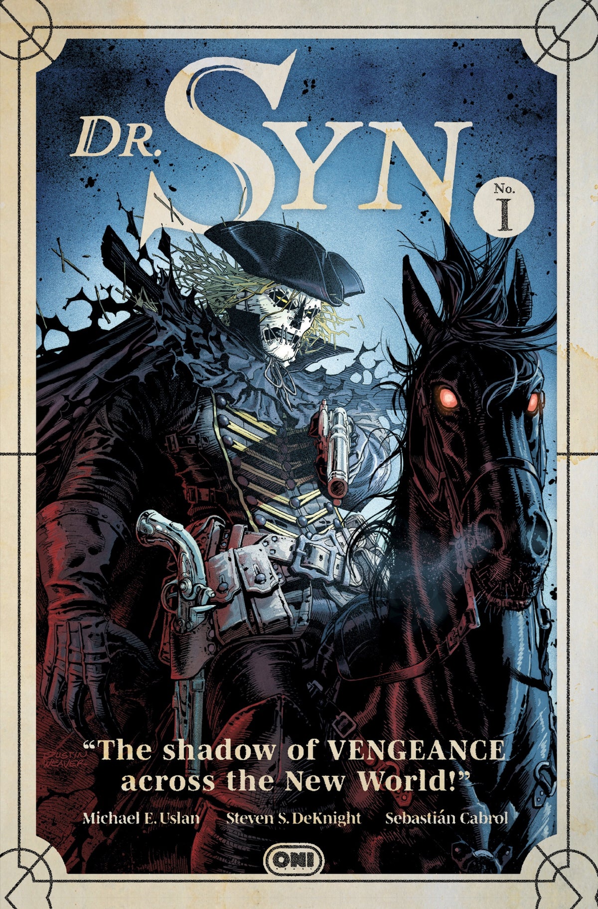 Dr Syn #1 Cover A – Dustin Weaver