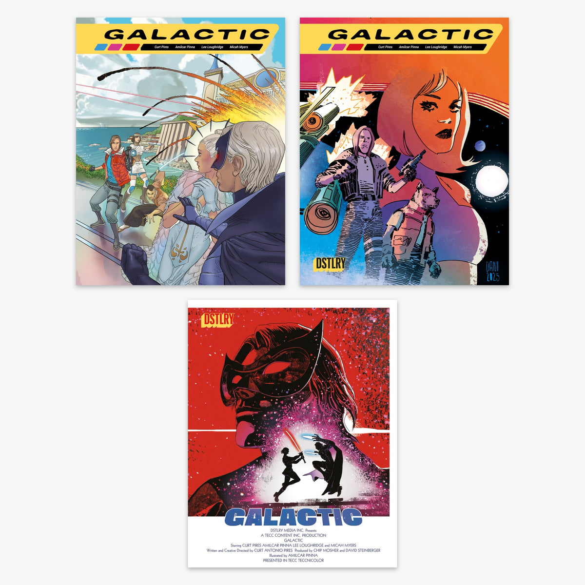 Galactic #3 Bundle – Covers A, B & D (No Incentive)