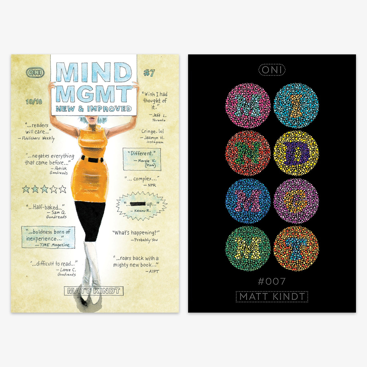 Mind Mgmt New & Improved #7 Bundle – Covers A & B