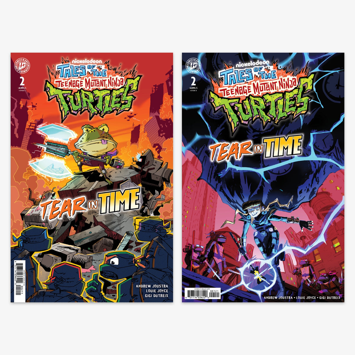 Tales of the Teenage Mutant Ninja Turtles: Tear in Time #2 Bundle – Covers A & B (No Incentive)