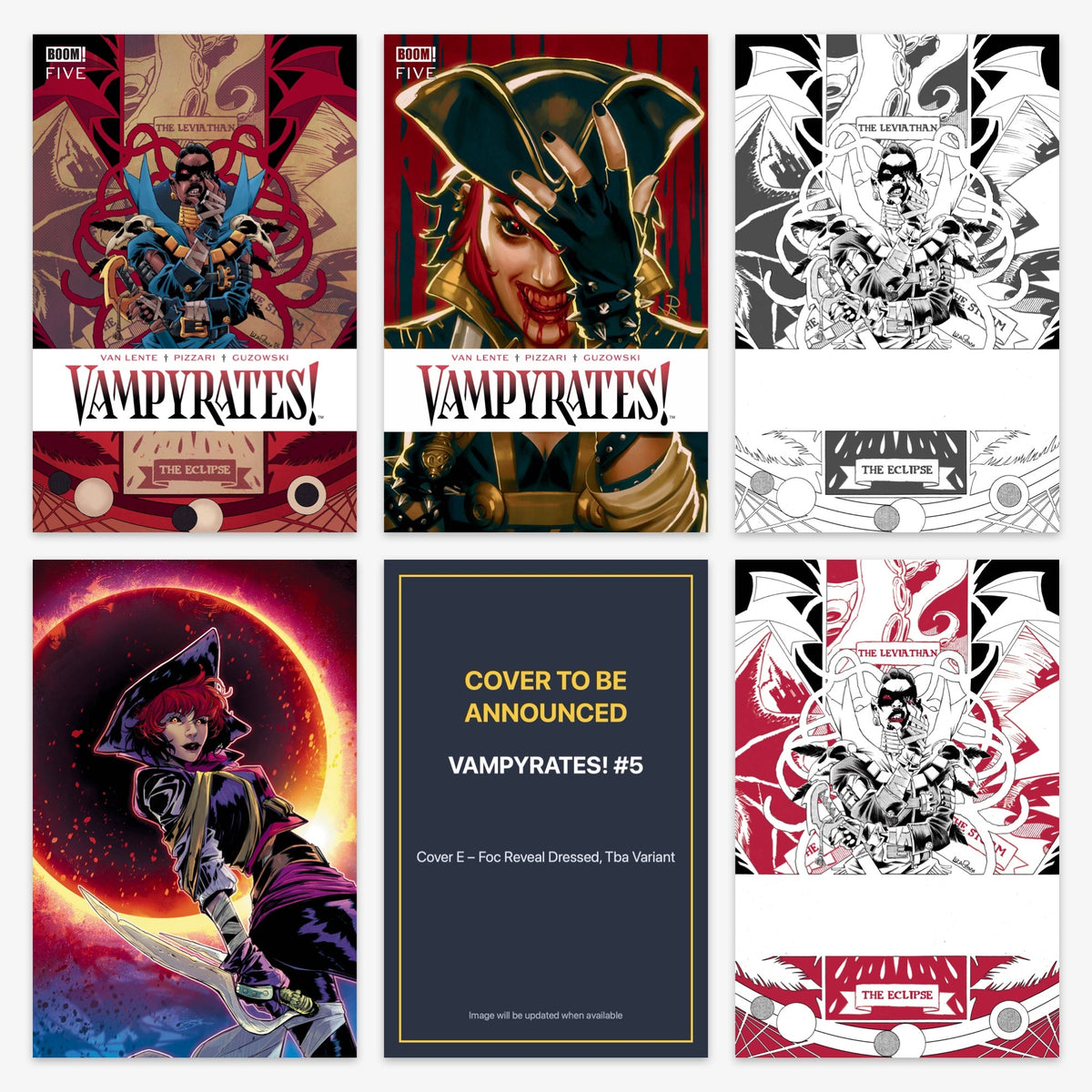 Vampyrates! #5 Bundle – Covers A–F (incl. Ratio Incentives)