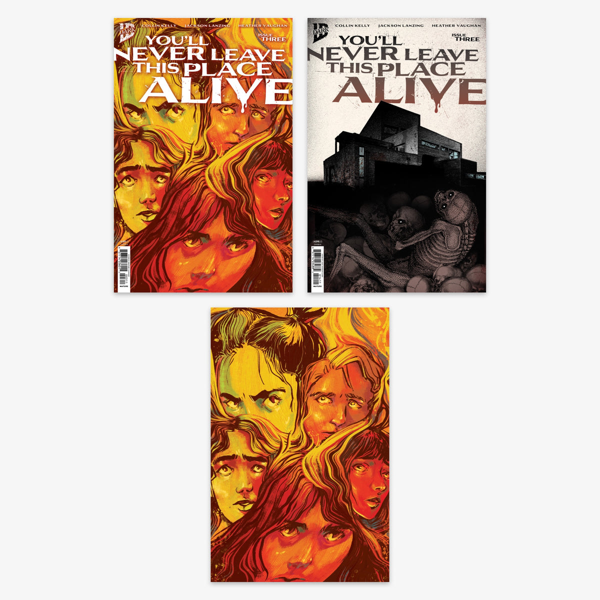 You'll Never Leave This Place Alive #3 Bundle – Covers A–C (incl. Ratio Incentives)