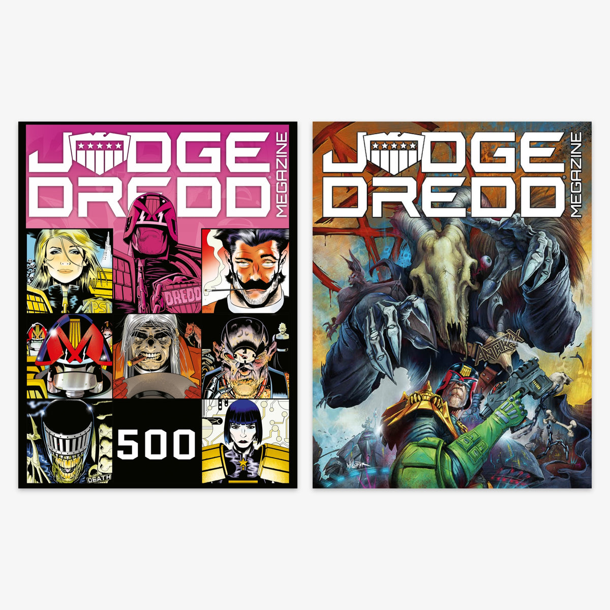 Judge Dredd Megazine #500 Bundle – Covers A & B