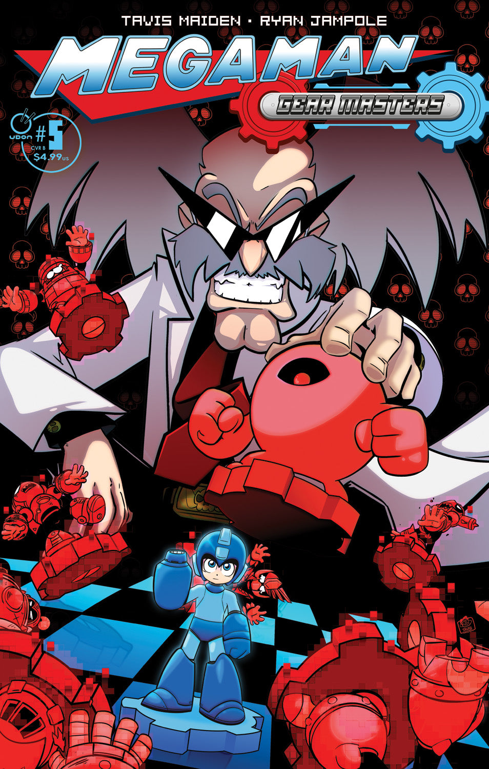 Mega Man: Gear Masters #5 (of 5) Cover B – Tavis Maiden Variant