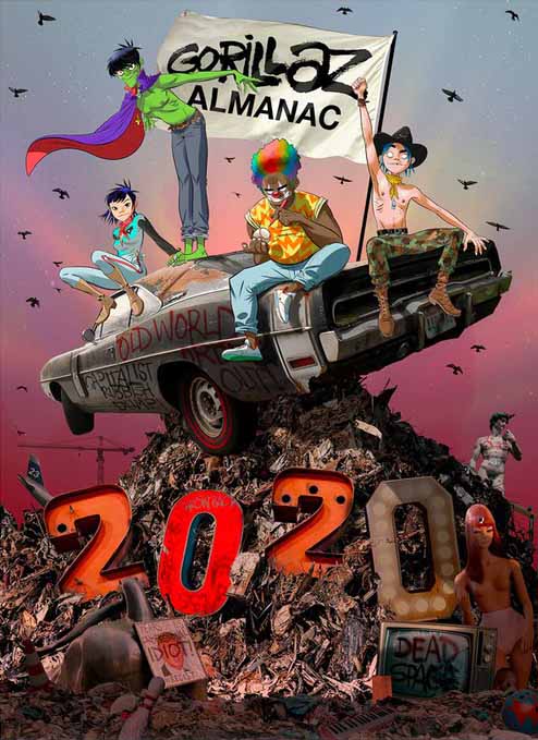 Gorillaz Almanac HC Default Title