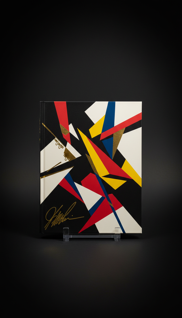 Indie hardcover comic signed edition
