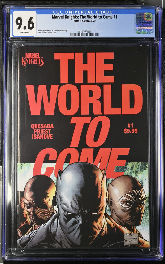 Marvel Knights The World To Come #1 CGC 9.6 Cover A Quesada 1st Print 2025
