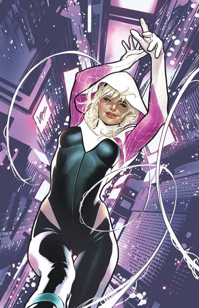 SPIDER-GWEN THE GHOST-SPIDER #1 PABLO VILLALOBOS 1:50 INCV VIR VAR - NM