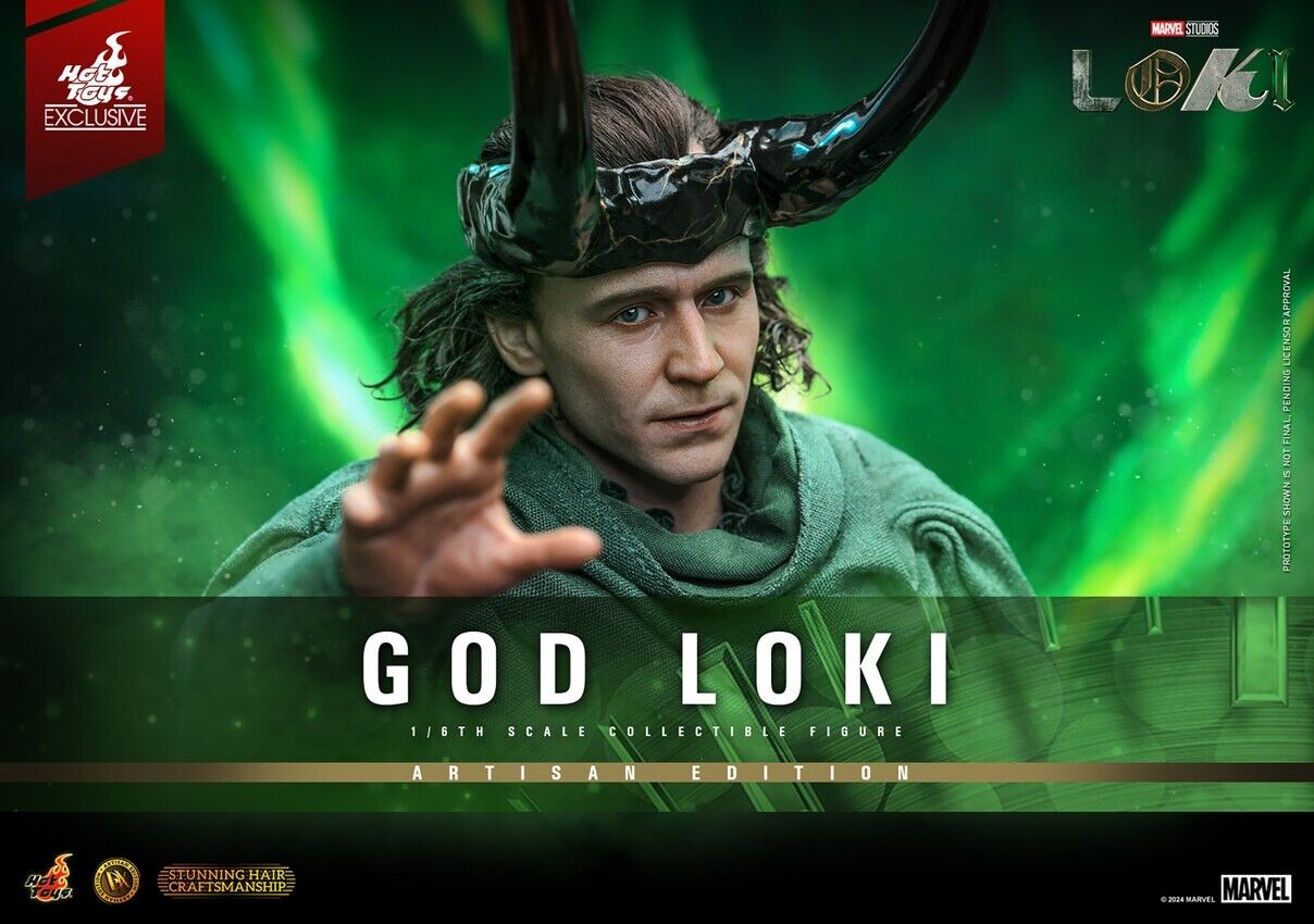 Hot Toys Sixth Scale 1/6th Marvel God Loki (Artisan Edition) Exclusive Pre-Sale