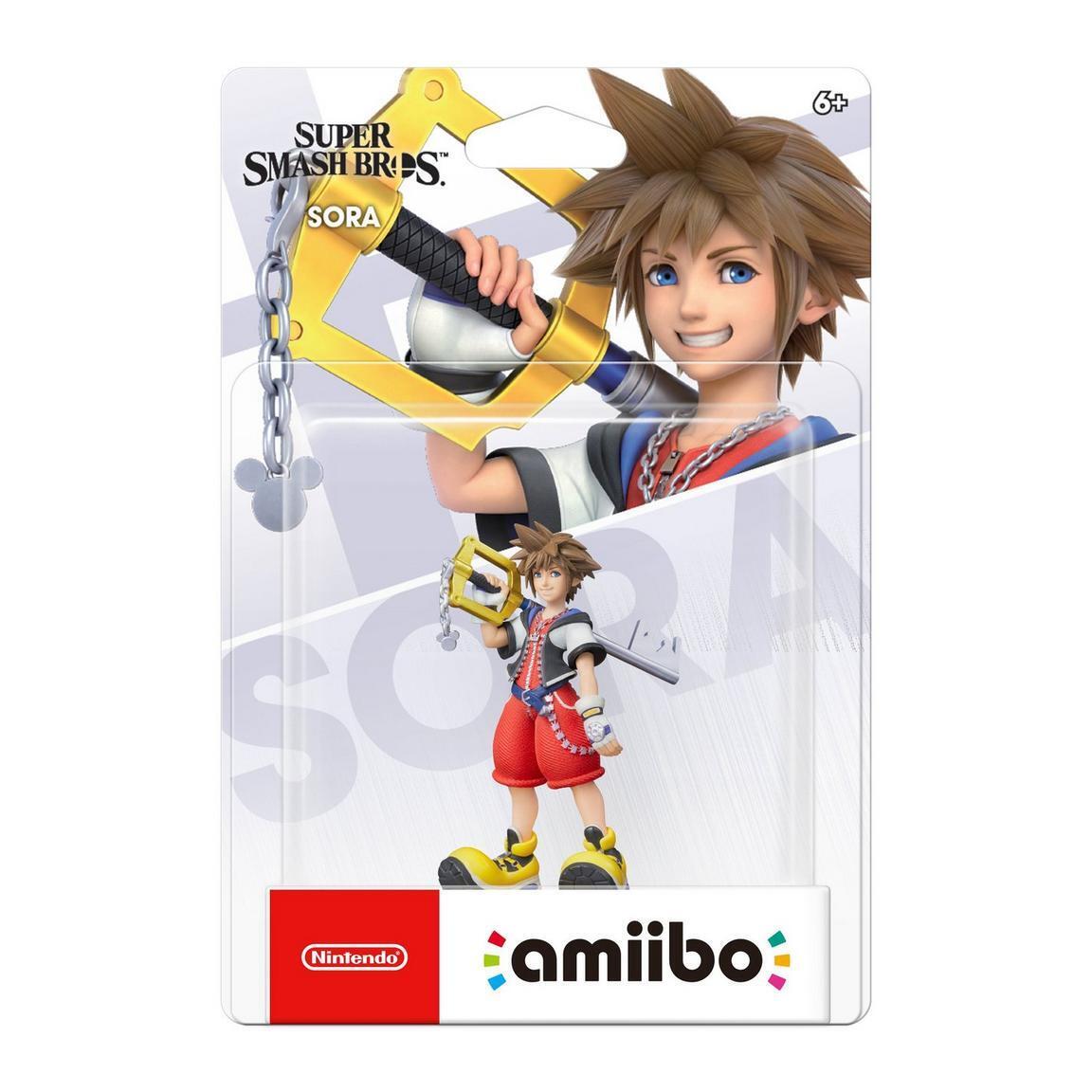 Amiibo - Sora Kingdom Hearts Super Smash Bros Series Nintendo Switch - In Hand