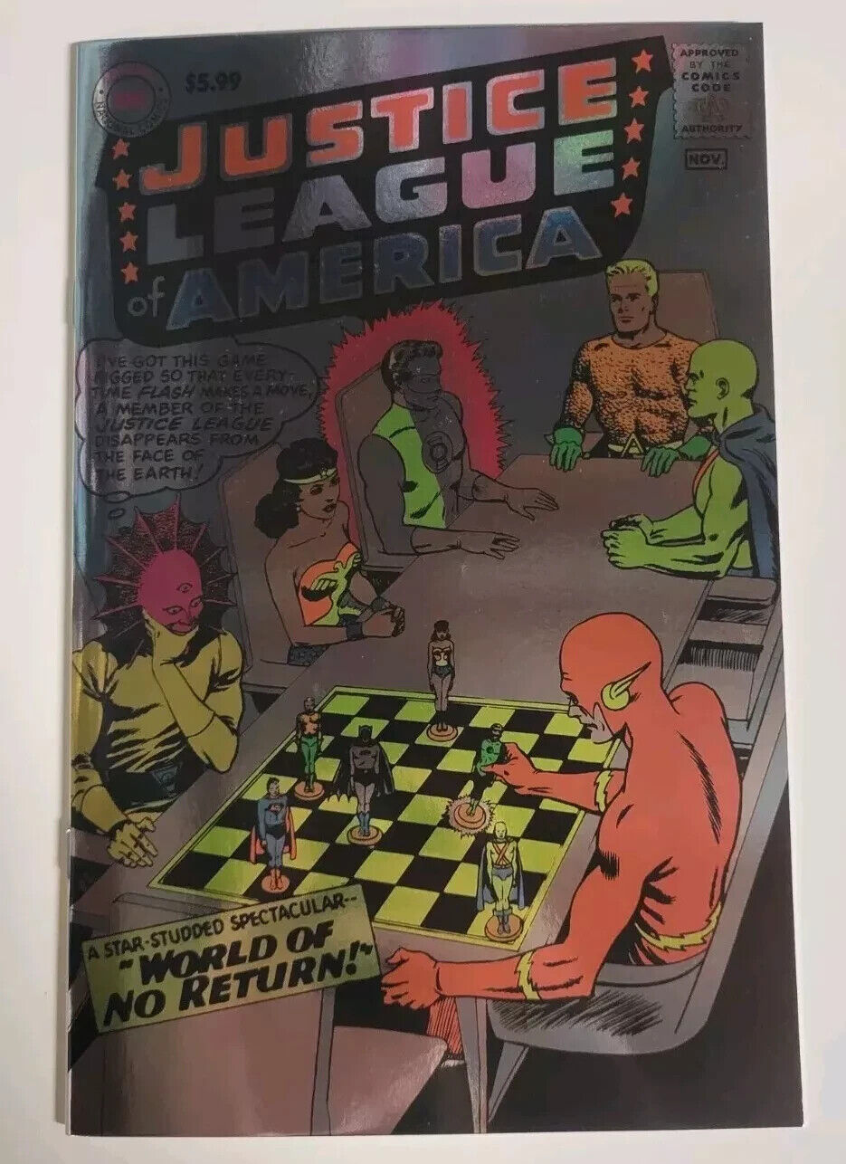 Justice League of America Issue #1 - 2024 Facsimile - Foil