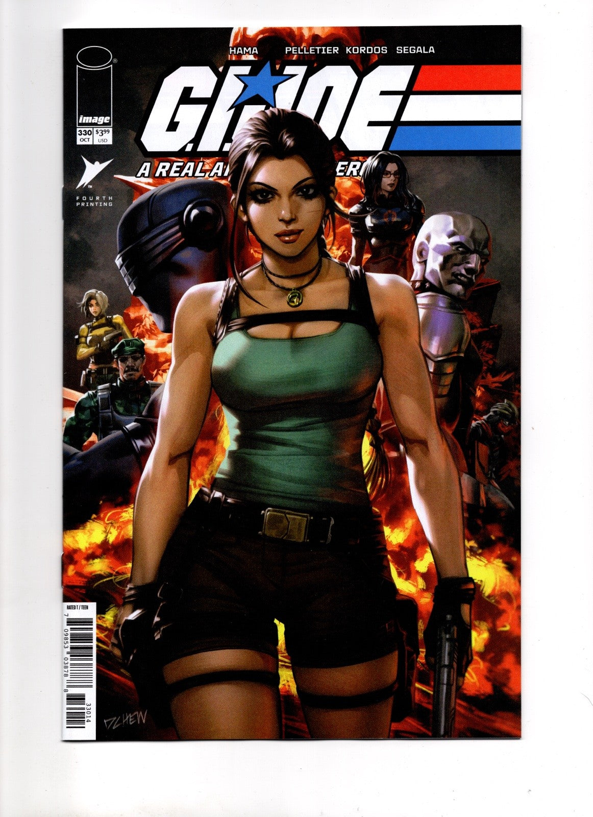 GI JOE A REAL AMERICAN HERO #330 4TH PTG