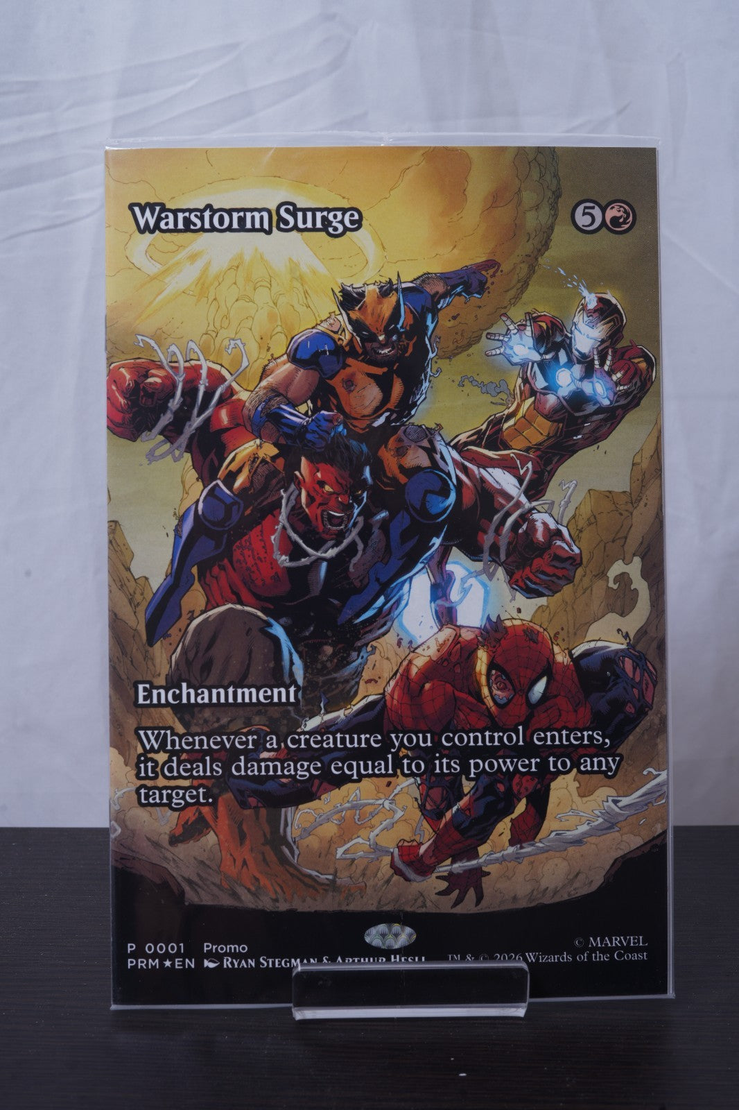 AVENGERS: ARMAGEDDON #1 STEGMAN MAGIC THE GATHERING VARIANT