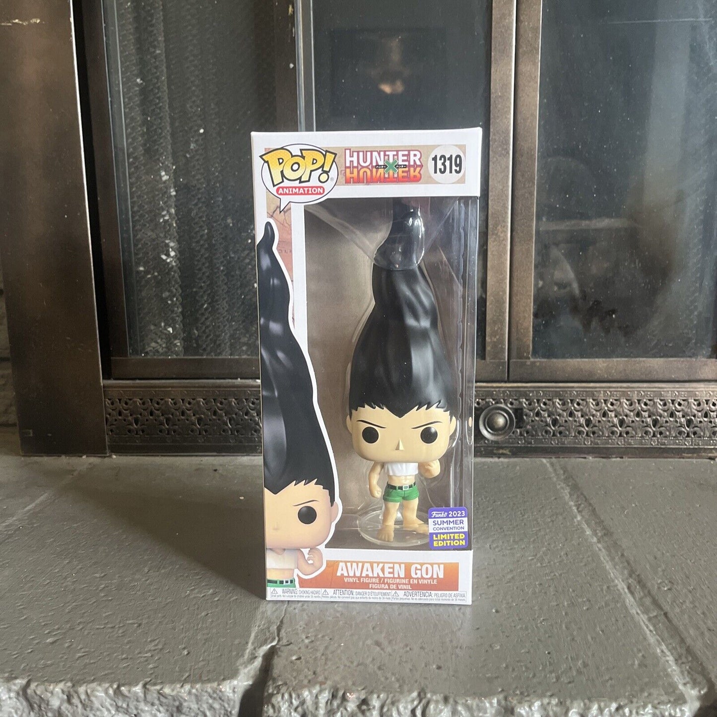 SDCC 2023 OFFICIAL STICKER* Funko Pop! Hunter X Hunter Awaken Gon