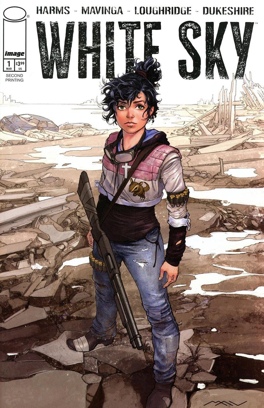White Sky Issue #1 - Jean Paul Mavinga - 2nd Print