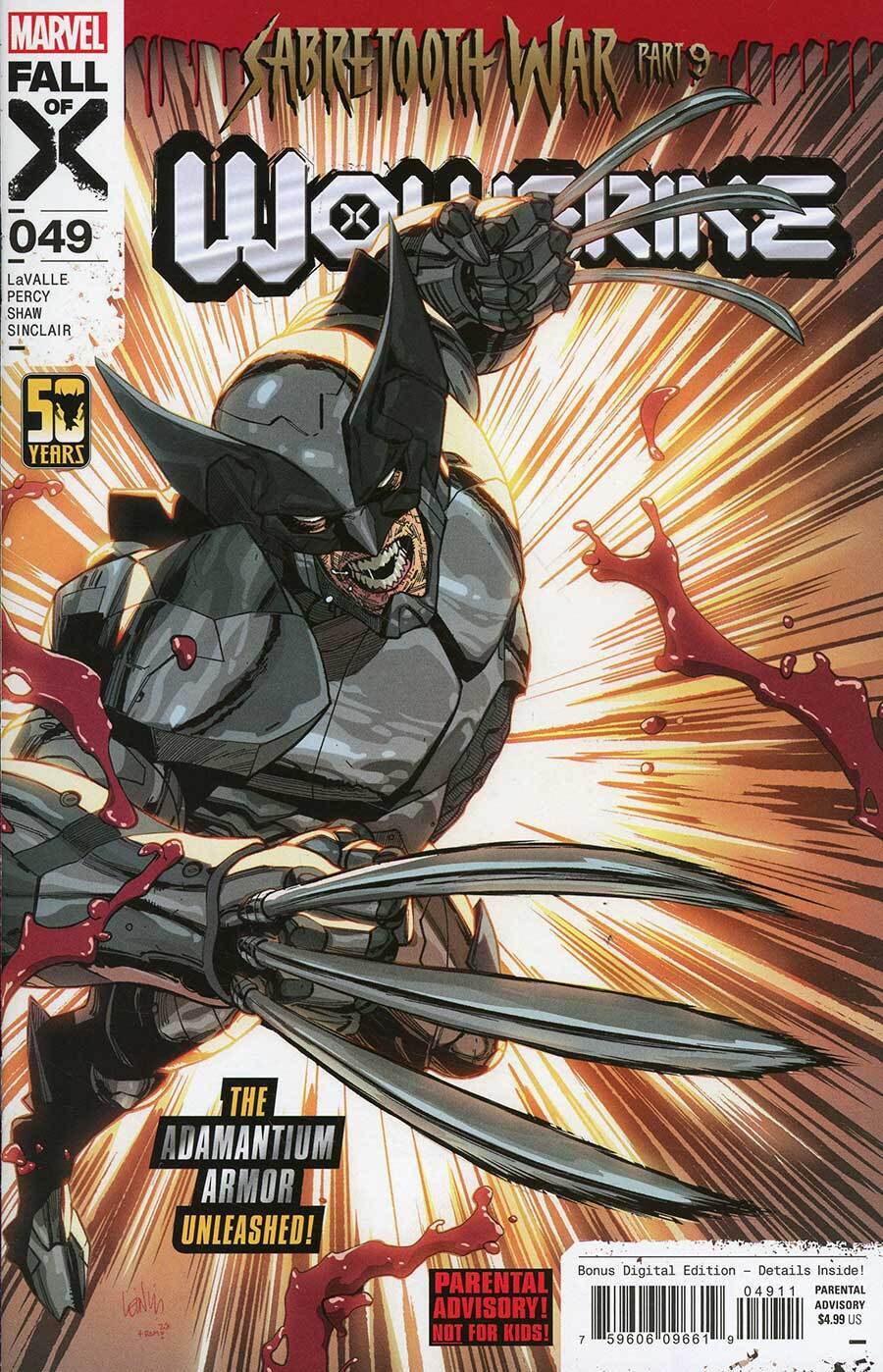 Wolverine Issue #49 - Leinil Francis Yu - Regular