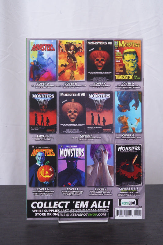 Mark Spears Monsters #7 Mark Spears Hexy The Witch Jsa Classified #1 Homage Var