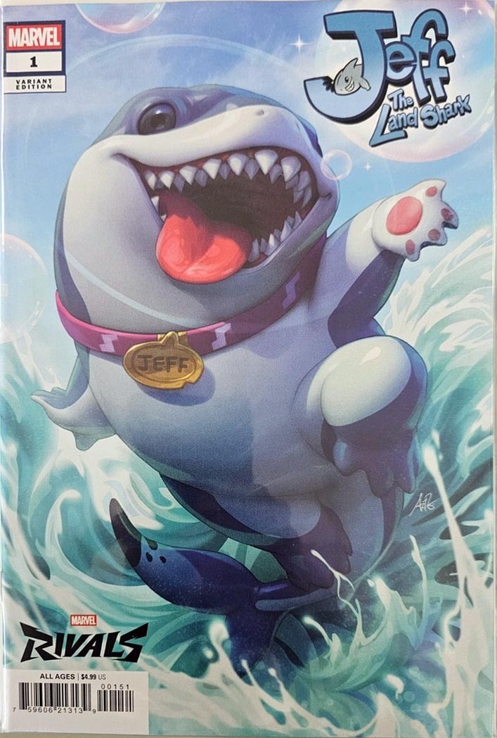 Jeff the Land Shark Issue #1 - Stanley Artgerm Lau - Marvel Rivals