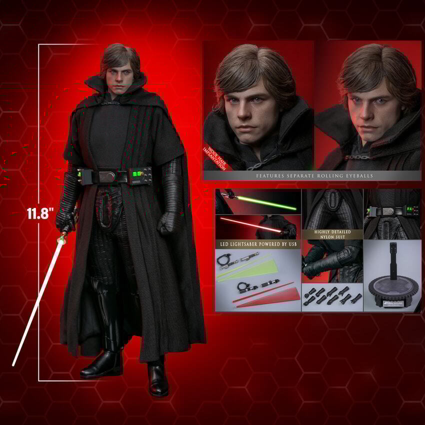 Luke Skywalker Dark Empire Artisan Edition Sixth Scale Figure Hot Toys Pre-Sale