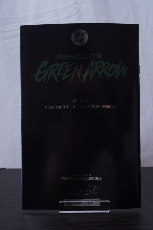 Absolute Green Arrow Issue #1 - RAFAEL ALBUQUERQUE FOIL Cover E