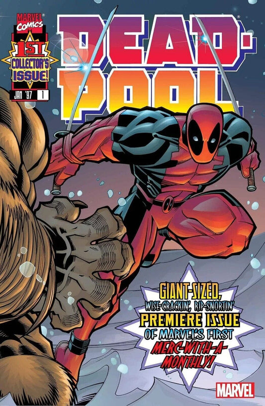Deadpool Issue #1 - 2024 Facsimile - Foil