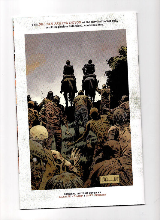 WALKING DEAD DELUXE #133 CVR E DAVID FINCH & DAVE MCCAIG INVINCIBLE TEAM UP VAR