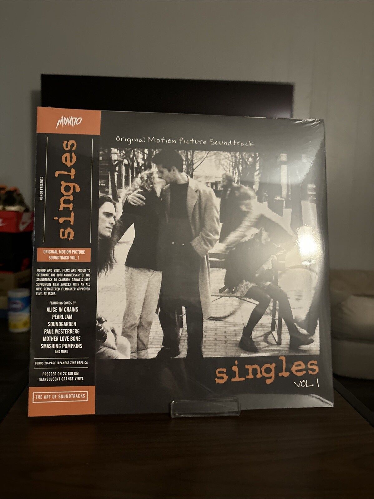 Singles, Original Motion Picture Soundtrack, 2XLP, Translucent Orange, New.