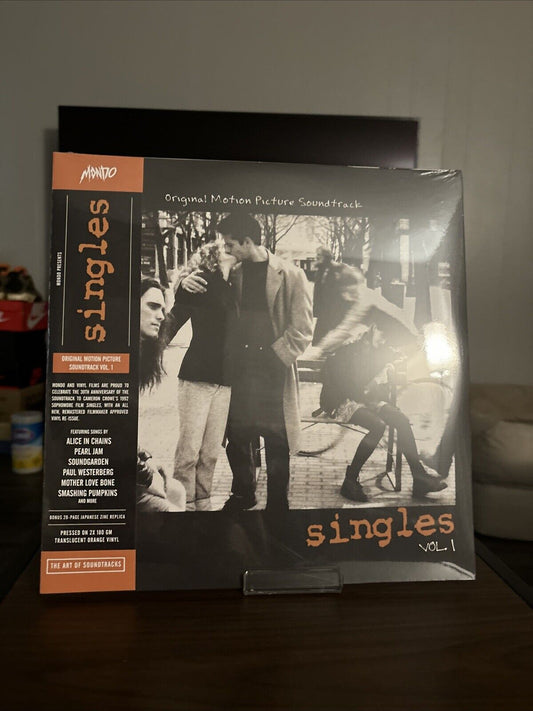 Singles, Original Motion Picture Soundtrack, 2XLP, Translucent Orange, New.