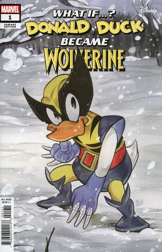 Marvel & Disney: What If...? Donald Duck Became Wolverine Issue #1 - Peach Momok