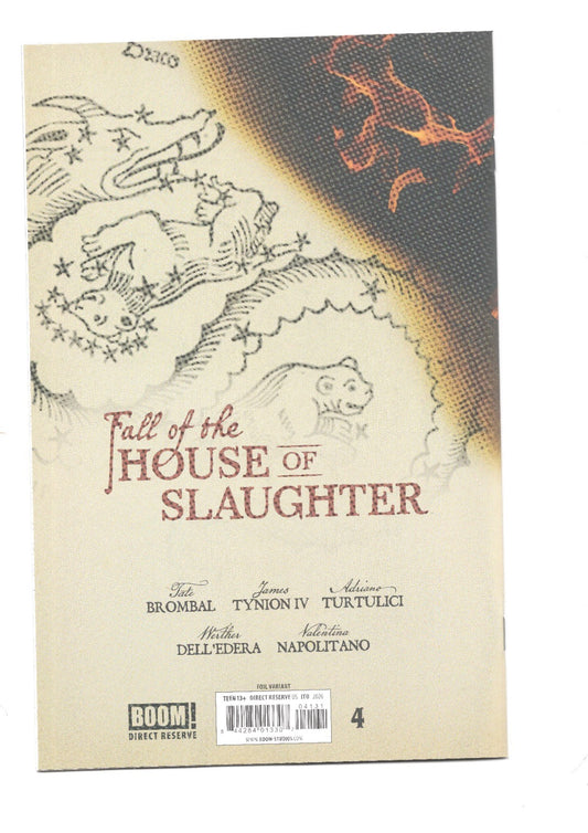 Fall of the House of Slaughter #4 Ito Matte Foil Boom! Direct Reserve Exclusive