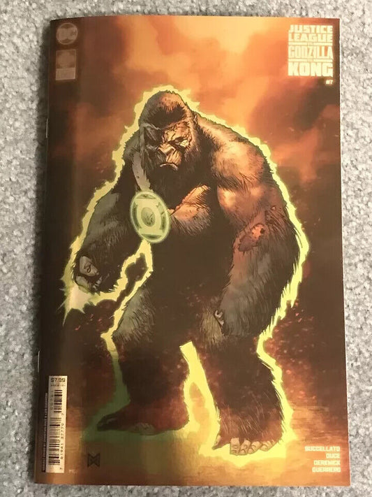 Justice League vs. Godzilla vs. Kong Issue #7 - Christian Duce - Kong as Green L