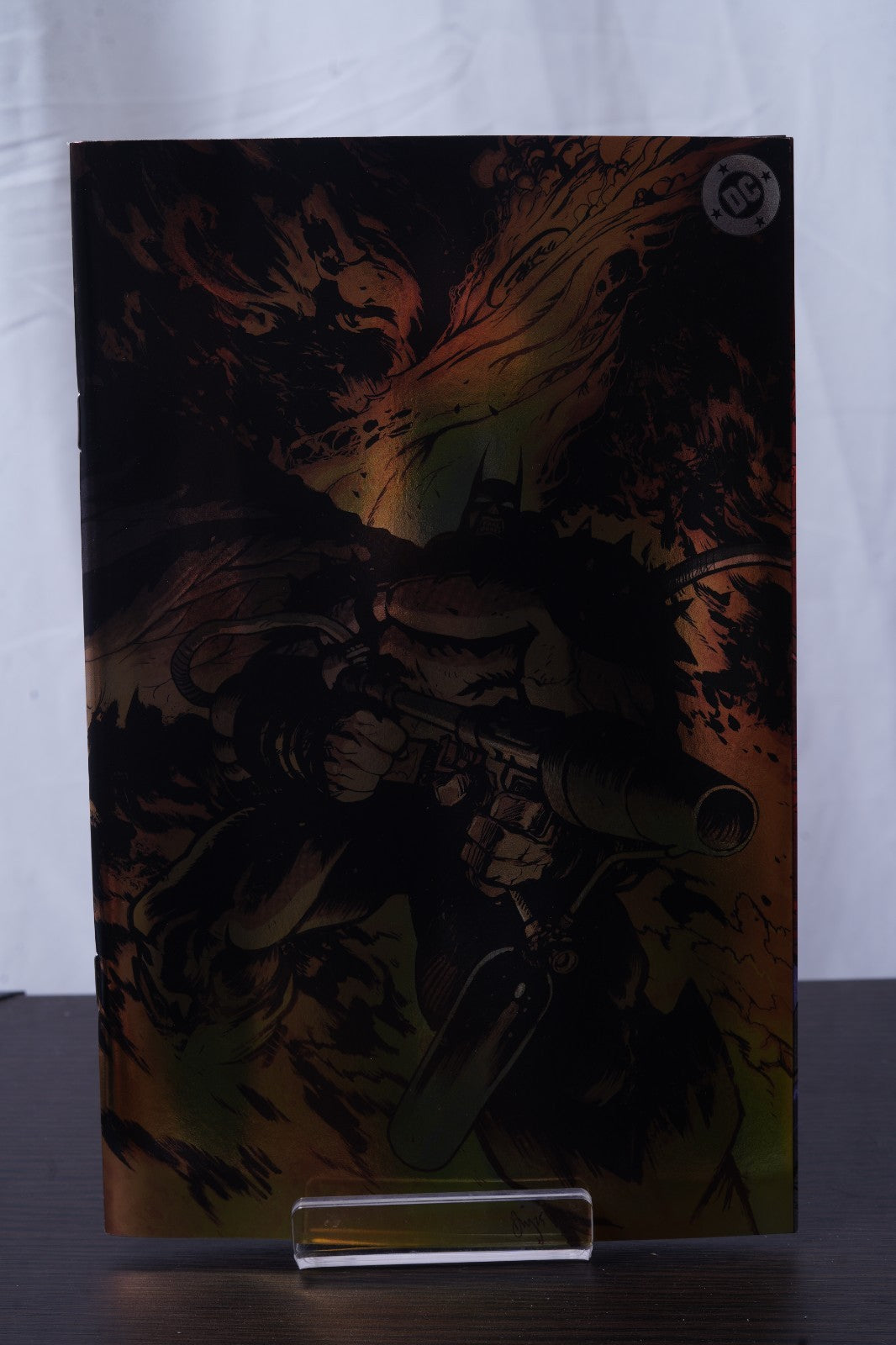 ABSOLUTE BATMAN 2025 ANNUAL #1 Daniel Johnson - 2nd Print - Flamethrower Foil