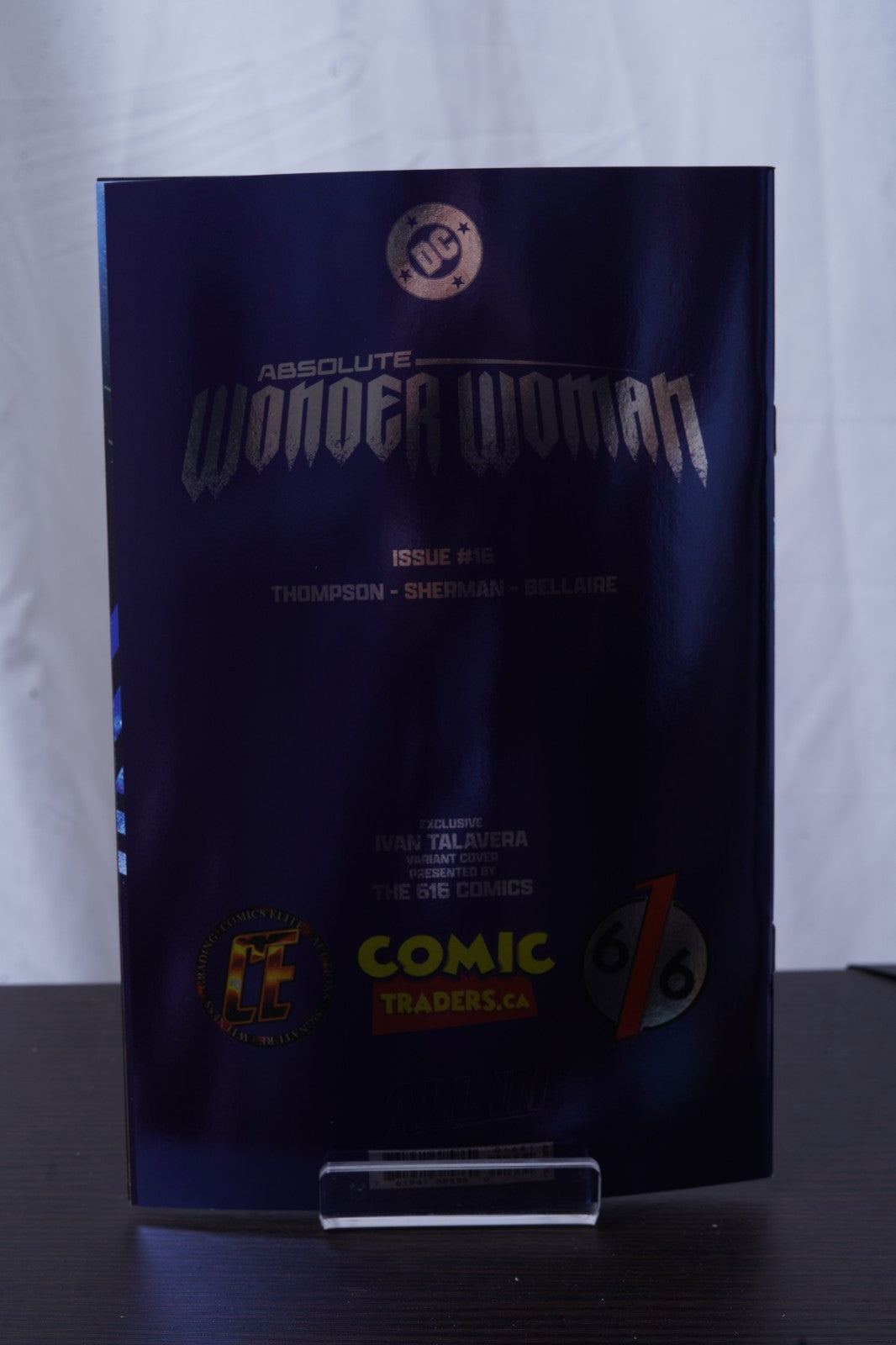 ABSOLUTE WONDER WOMAN #16 IVAN TALAVERA 616 3 Book Set