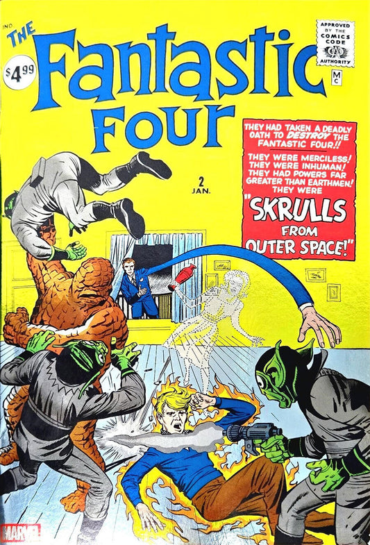 Fantastic Four Issue #2 - Jack Kirby - 2025 Facsimile - Foil