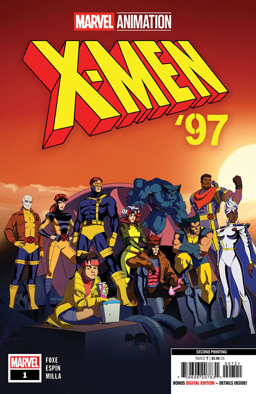 X-Men '97 Issue #1 - Animation Art - 2nd Print