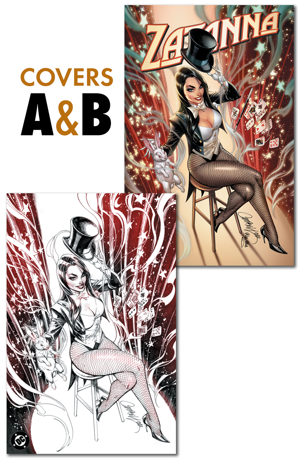 Zatanna #3 JSC Artist EXCLUSIVE (2025) - SET A & B UNSIGNED