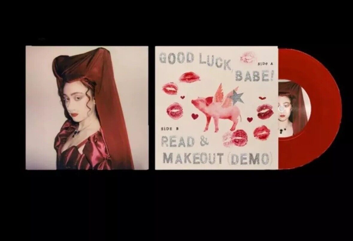 Chappell Roan GOOD LUCK, BABE!: LIMITED OPAQUE RED VINYL 7" SINGLE