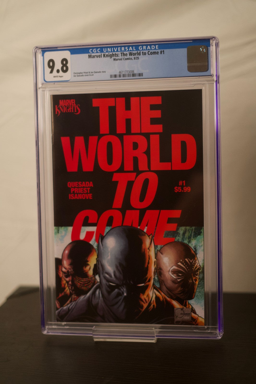 Marvel Knights The World To Come #1 CGC 9.8 Cover A Quesada 1st Print 2025