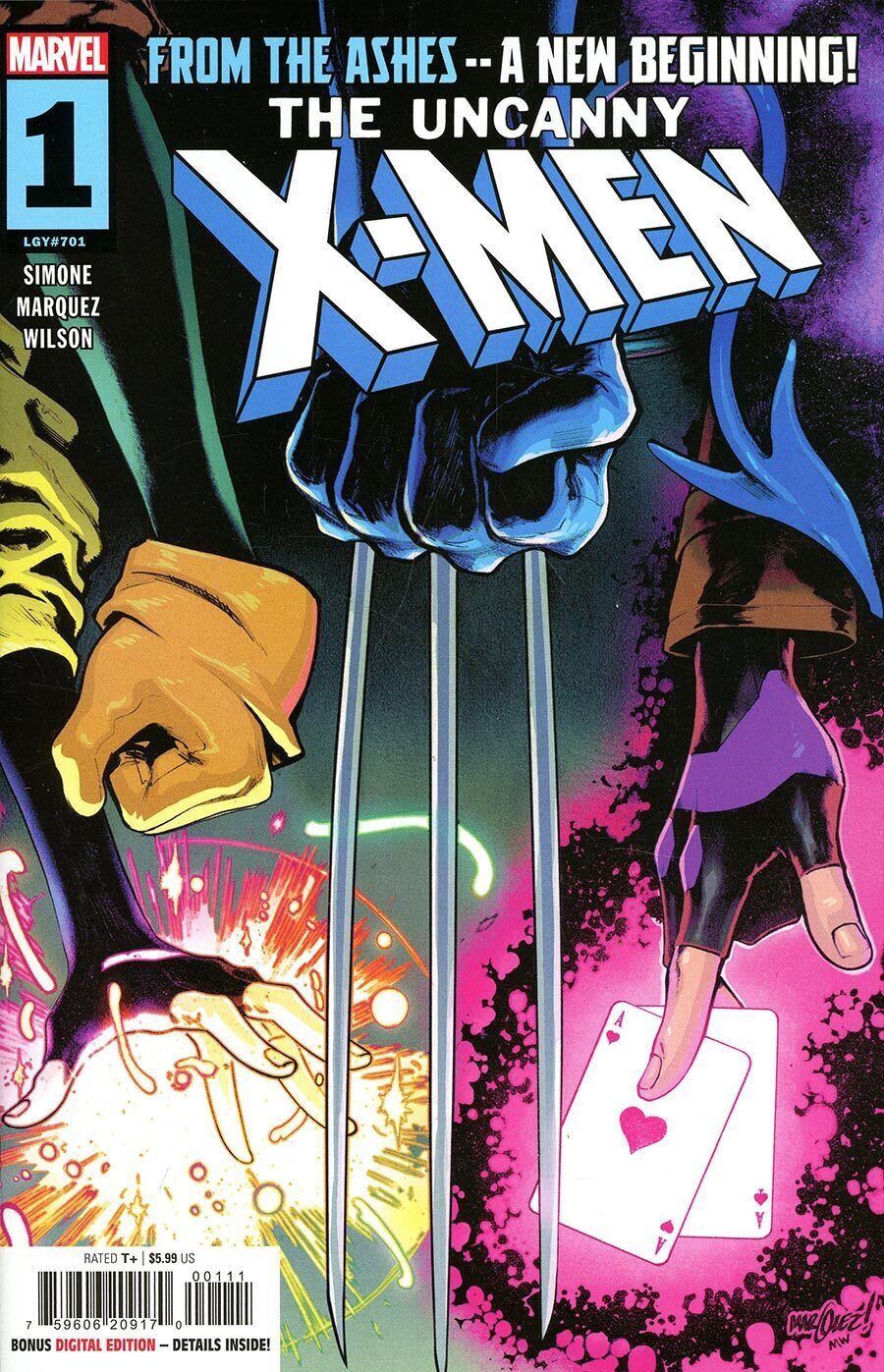 Uncanny X-Men Issue #1 - David Marquez - Regular