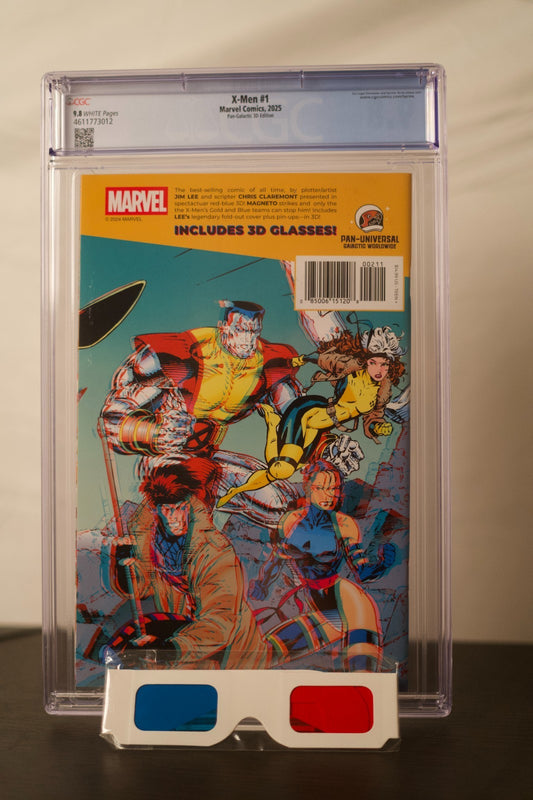 X-Men #1 – Pan Galactic 3D Gatefold Edition CGC 9.8 Jim Lee