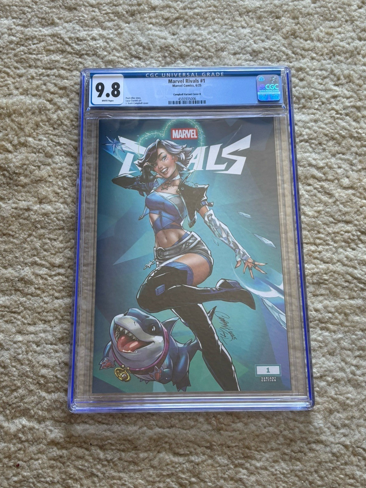 Marvel Rivals #1 JSC  Variant 4 Covers ABCD Unsigned CGC 9.8