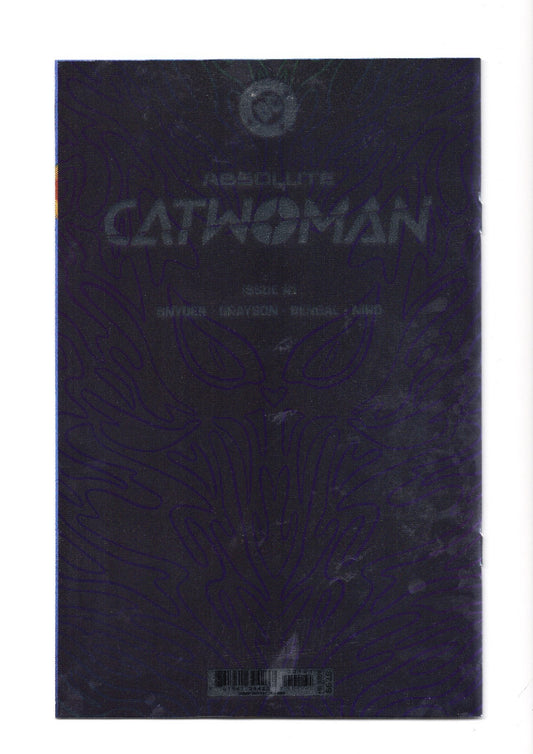 ABSOLUTE CATWOMAN #1 COVER F LOGO FOIL VAR