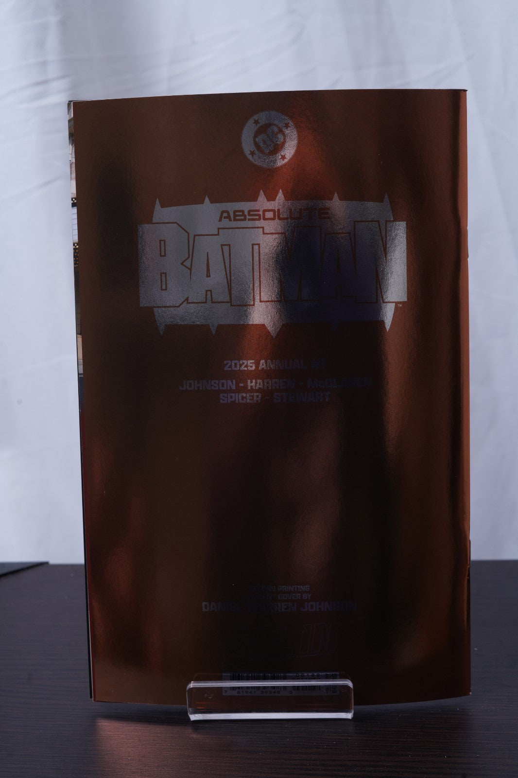 ABSOLUTE BATMAN 2025 ANNUAL #1 Daniel Johnson - 2nd Print - Flamethrower Foil