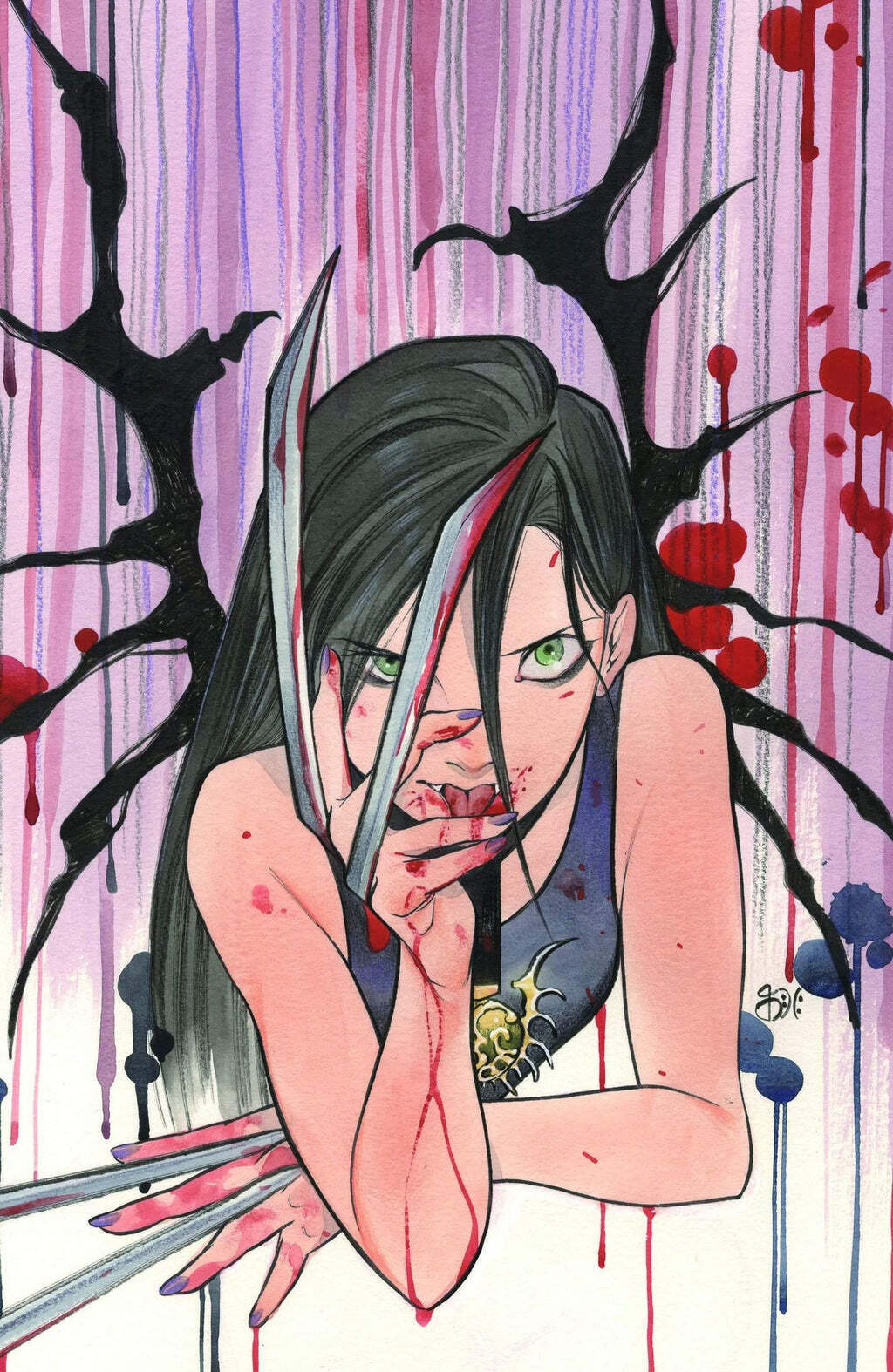 X-MEN BLOOD HUNT LAURA KINNEY WOLVERINE 1 PEACH MOMOKO VIRGIN VARIANT 350/600