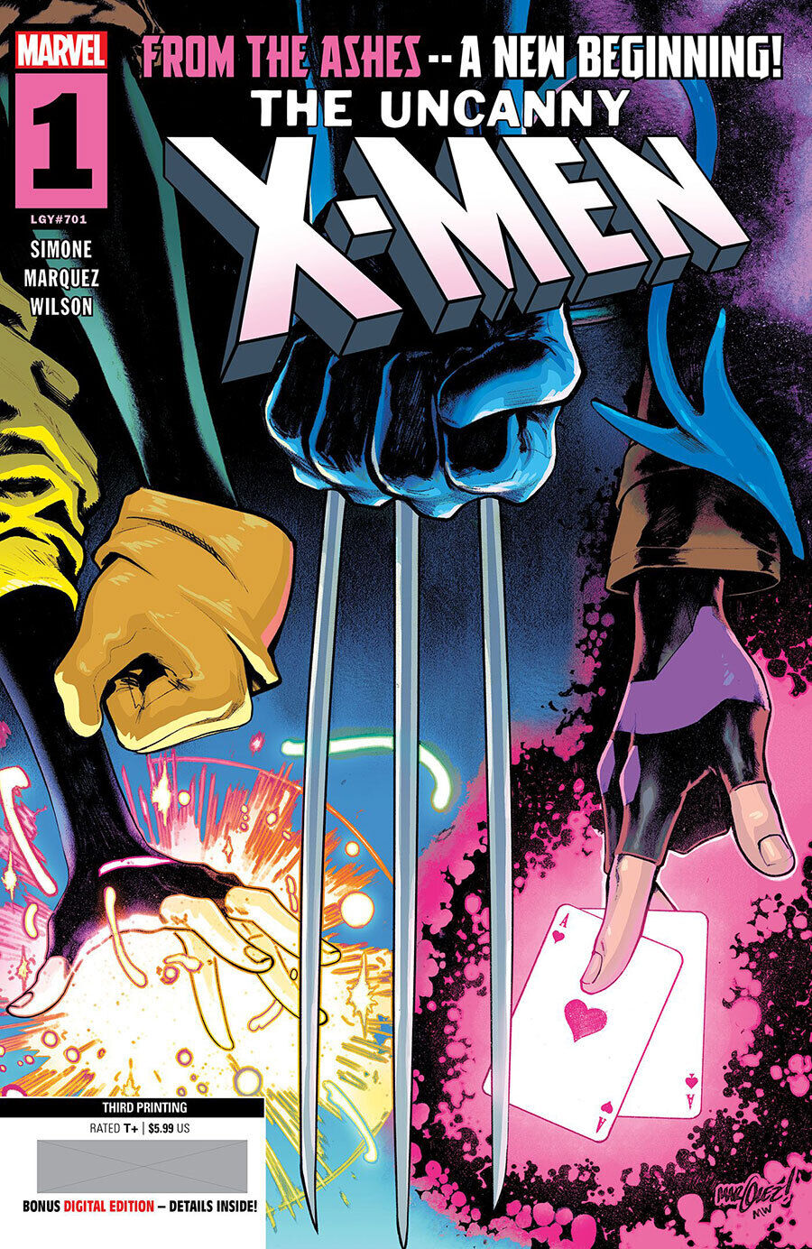 Uncanny X-Men Issue #1 - David Marquez - 3rd Print
