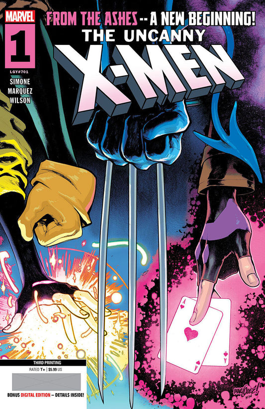 Uncanny X-Men Issue #1 - David Marquez - 3rd Print
