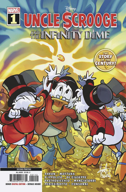 Uncle Scrooge and the Infinity Dime Issue #1 - Mirka Andolfo - 2nd Print